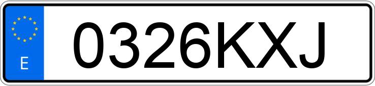 Numer rejestracyjny 0326KXJ posiada SEAT LEON