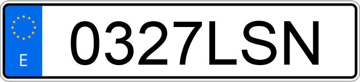 Numer rejestracyjny 0327LSN posiada NISSAN QASHQAI Numer rejestracyjny 0327LSN posiada NISSAN QASHQAI