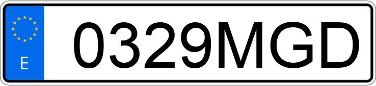 Numer rejestracyjny 0329MGD posiada BMW SERIE 1 Numer rejestracyjny 0329MGD posiada BMW SERIE 1