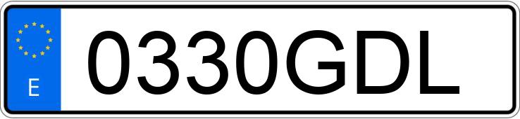 Numer rejestracyjny 0330GDL posiada FORD MONDEO Numer rejestracyjny 0330GDL posiada FORD MONDEO