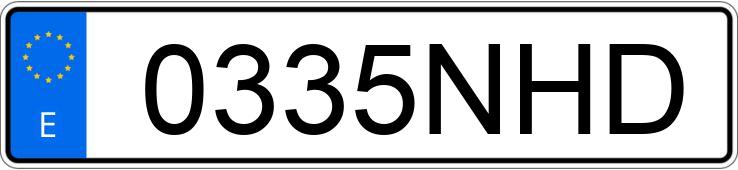 Numer rejestracyjny 0335NHD posiada VOLKSWAGEN CADDY Numer rejestracyjny 0335NHD posiada VOLKSWAGEN CADDY