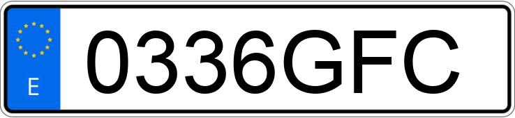 Numer rejestracyjny 0336GFC posiada NISSAN QASHQAI