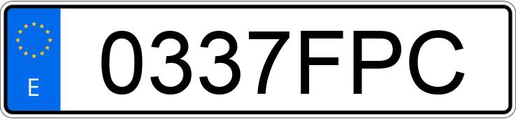 Numer rejestracyjny 0337FPC posiada BMW SERIE 5 Numer rejestracyjny 0337FPC posiada BMW SERIE 5