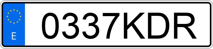 Numer rejestracyjny 0337KDR posiada AUDI A4 Numer rejestracyjny 0337KDR posiada AUDI A4