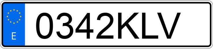 Numer rejestracyjny 0342KLV posiada AUDI S3 SPORTBACK Numer rejestracyjny 0342KLV posiada AUDI S3 SPORTBACK