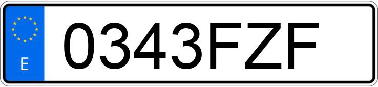 Numer rejestracyjny 0343FZF posiada MERCEDES A (168-169) Numer rejestracyjny 0343FZF posiada MERCEDES A (168-169)
