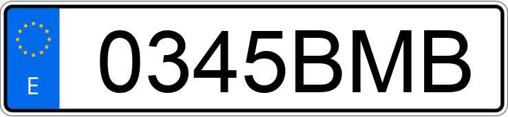 Numer rejestracyjny 0345BMB posiada PIAGGIO BEVERLY