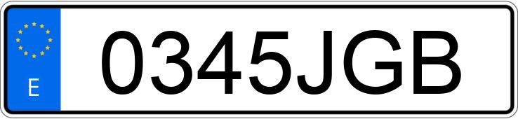 Numer rejestracyjny 0345JGB posiada SEAT TOLEDO Numer rejestracyjny 0345JGB posiada SEAT TOLEDO