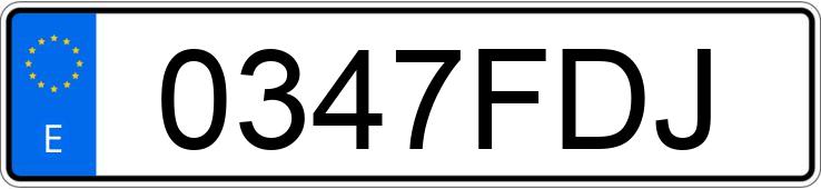 Numer rejestracyjny 0347FDJ posiada VOLKSWAGEN GOLF Numer rejestracyjny 0347FDJ posiada VOLKSWAGEN GOLF