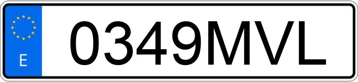 Numer rejestracyjny 0349MVL posiada VOLKSWAGEN ID.BUZZ