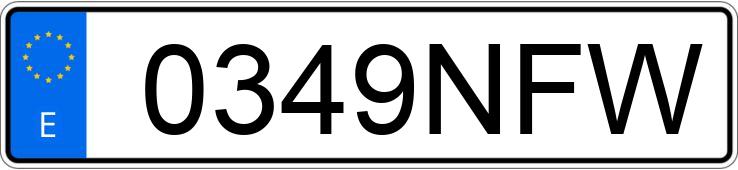 Numer rejestracyjny 0349NFW posiada LYNK & CO 02 Numer rejestracyjny 0349NFW posiada LYNK & CO 02