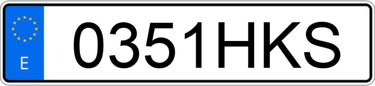 Numer rejestracyjny 0351HKS posiada CITROEN BERLINGO