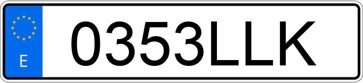 Numer rejestracyjny 0353LLK posiada SEAT ARONA Numer rejestracyjny 0353LLK posiada SEAT ARONA