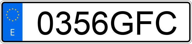 Numer rejestracyjny 0356GFC posiada RENAULT TRAFIC Numer rejestracyjny 0356GFC posiada RENAULT TRAFIC