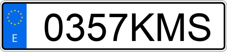 Numer rejestracyjny 0357KMS posiada VOLKSWAGEN POLO Numer rejestracyjny 0357KMS posiada VOLKSWAGEN POLO