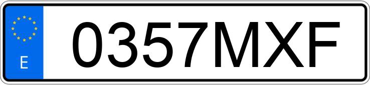 Numer rejestracyjny 0357MXF posiada VOLVO V60