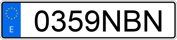 Numer rejestracyjny 0359NBN posiada PEUGEOT 2008 Numer rejestracyjny 0359NBN posiada PEUGEOT 2008