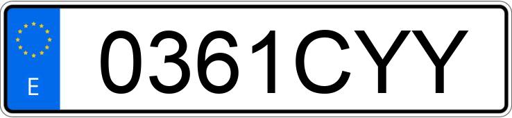 Numer rejestracyjny 0361CYY posiada OPEL ASTRA Numer rejestracyjny 0361CYY posiada OPEL ASTRA