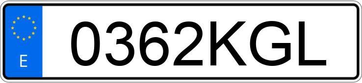 Numer rejestracyjny 0362KGL posiada PEUGEOT 208