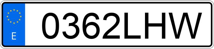 Numer rejestracyjny 0362LHW posiada MERCEDES E (238)