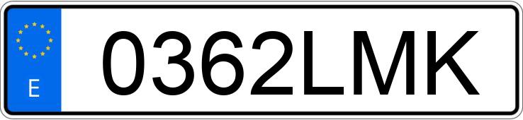 Numer rejestracyjny 0362LMK posiada CITROEN BERLINGO