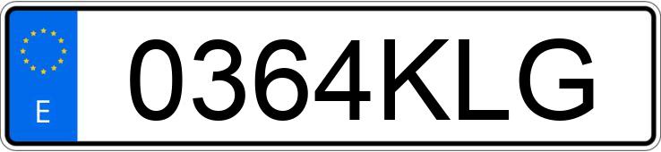 Numer rejestracyjny 0364KLG posiada DACIA SANDERO