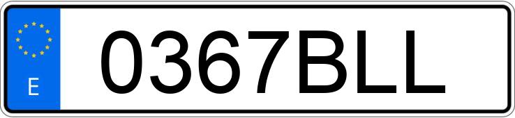 Numer rejestracyjny 0367BLL posiada MERCEDES VITO Numer rejestracyjny 0367BLL posiada MERCEDES VITO