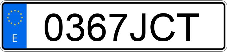 Numer rejestracyjny 0367JCT posiada PEUGEOT 2008 Numer rejestracyjny 0367JCT posiada PEUGEOT 2008