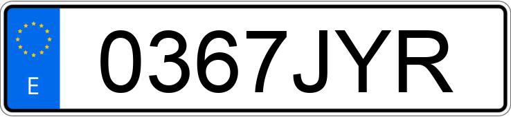 Numer rejestracyjny 0367JYR posiada CITROEN C3 Numer rejestracyjny 0367JYR posiada CITROEN C3