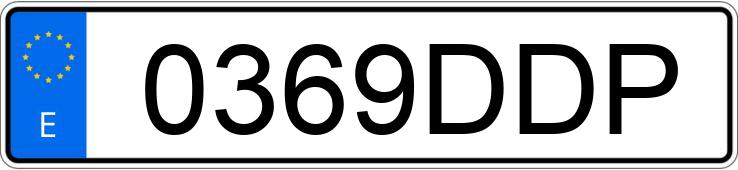 Numer rejestracyjny 0369DDP posiada ALFA ROMEO GT Numer rejestracyjny 0369DDP posiada ALFA ROMEO GT