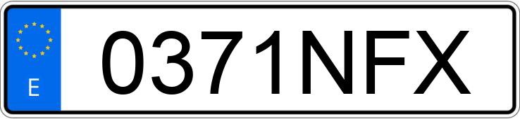 Numer rejestracyjny 0371NFX posiada TOYOTA COROLLA Numer rejestracyjny 0371NFX posiada TOYOTA COROLLA