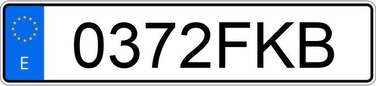 Numer rejestracyjny 0372FKB posiada CITROEN C4 GRAND PICASSO