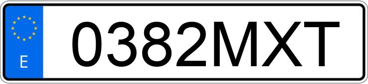 Numer rejestracyjny 0382MXT posiada VOLKSWAGEN CADDY MAXI Numer rejestracyjny 0382MXT posiada VOLKSWAGEN CADDY MAXI