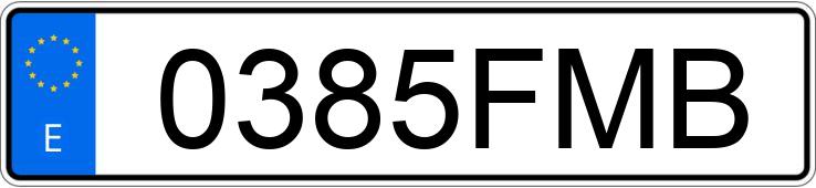 Numer rejestracyjny 0385FMB posiada RENAULT MEGANE Numer rejestracyjny 0385FMB posiada RENAULT MEGANE