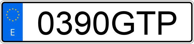 Numer rejestracyjny 0390GTP posiada FORD FIESTA Numer rejestracyjny 0390GTP posiada FORD FIESTA