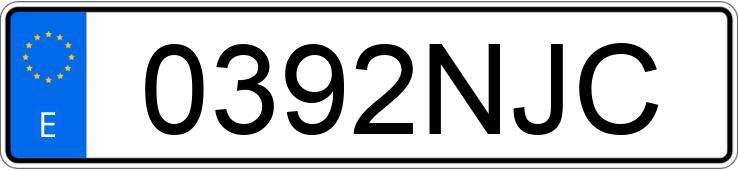 Numer rejestracyjny 0392NJC posiada RENAULT MASTER Numer rejestracyjny 0392NJC posiada RENAULT MASTER