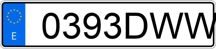 Numer rejestracyjny 0393DWW posiada MERCEDES CLS (219) Numer rejestracyjny 0393DWW posiada MERCEDES CLS (219)