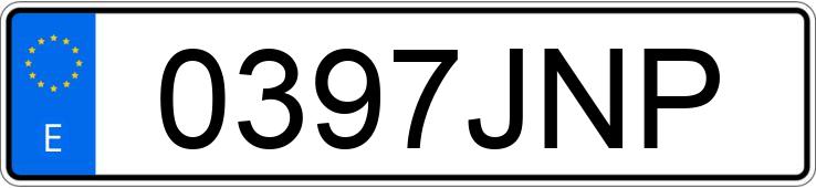 Numer rejestracyjny 0397JNP posiada SEAT LEON Numer rejestracyjny 0397JNP posiada SEAT LEON