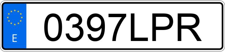 Numer rejestracyjny 0397LPR posiada PEUGEOT 508