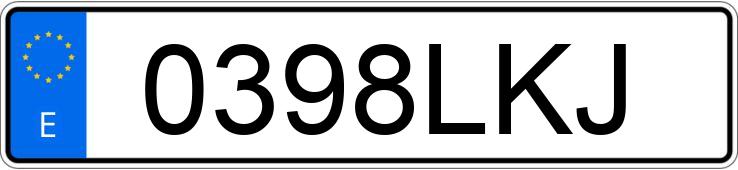 Numer rejestracyjny 0398LKJ posiada WOTTAN STORM