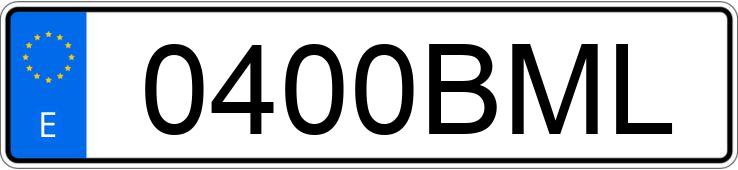 Numer rejestracyjny 0400BML posiada RENAULT CLIO Numer rejestracyjny 0400BML posiada RENAULT CLIO