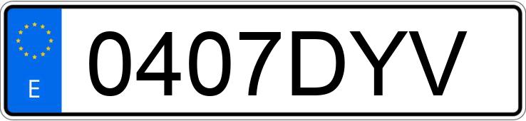 Numer rejestracyjny 0407DYV posiada SEAT LEON Numer rejestracyjny 0407DYV posiada SEAT LEON