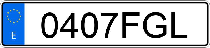 Numer rejestracyjny 0407FGL posiada NISSAN MICRA