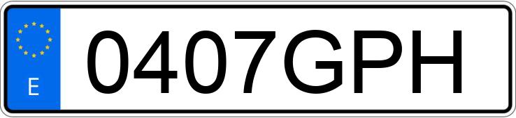 Numer rejestracyjny 0407GPH posiada RENAULT GRAND SCENIC Numer rejestracyjny 0407GPH posiada RENAULT GRAND SCENIC