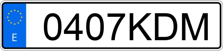 Numer rejestracyjny 0407KDM posiada HYUNDAI I20