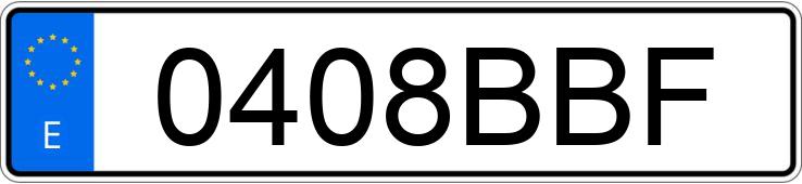 Numer rejestracyjny 0408BBF posiada MITSUBISHI PAJERO