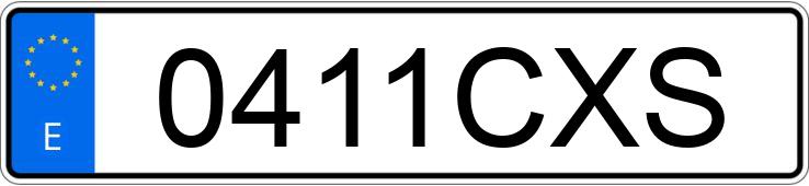 Numer rejestracyjny 0411CXS posiada VOLVO S60 Numer rejestracyjny 0411CXS posiada VOLVO S60