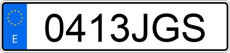 Numer rejestracyjny 0413JGS posiada BMW SERIE 5 Numer rejestracyjny 0413JGS posiada BMW SERIE 5