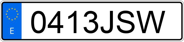 Numer rejestracyjny 0413JSW posiada BMW SERIE 7 Numer rejestracyjny 0413JSW posiada BMW SERIE 7