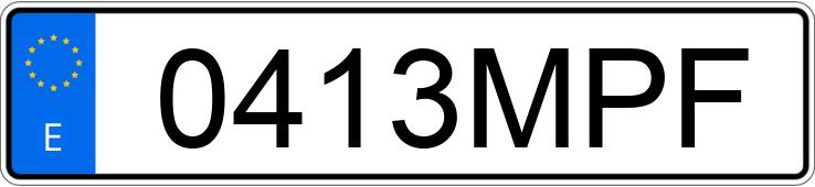 Numer rejestracyjny 0413MPF posiada KIA XCEED